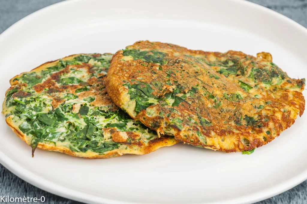 Photo de recette suédoise, Suède, crêpes, galette, spenatplättar, crêpes suédoises, épinards, légumes,facile, rapide, oeufs, végétarienne, healthy, bio, Kilomètre-0, tour du monde des crêpes et galettes,blog de cuisine réalisée à partir de produits de saison et issus de circuits courts