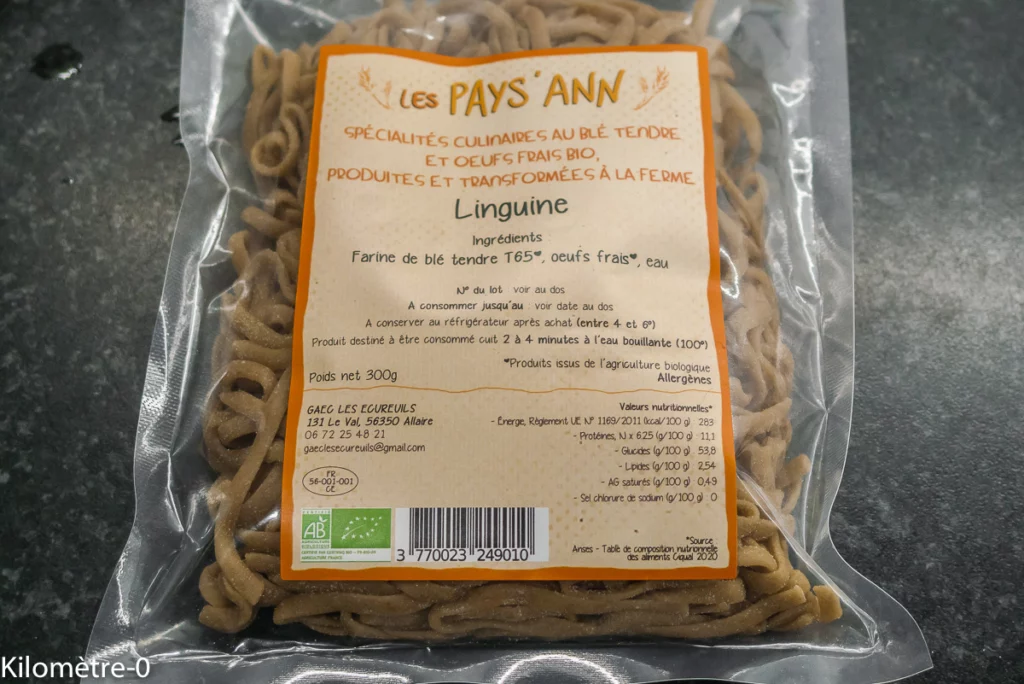 Des pâtes fraiches locales - Magret de canard aux pâtes fraiches et aux mandarines