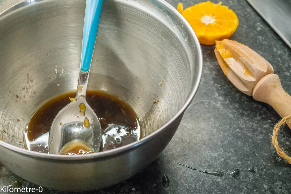 Magret de canard aux pâtes fraiches et aux mandarines - Étape 4