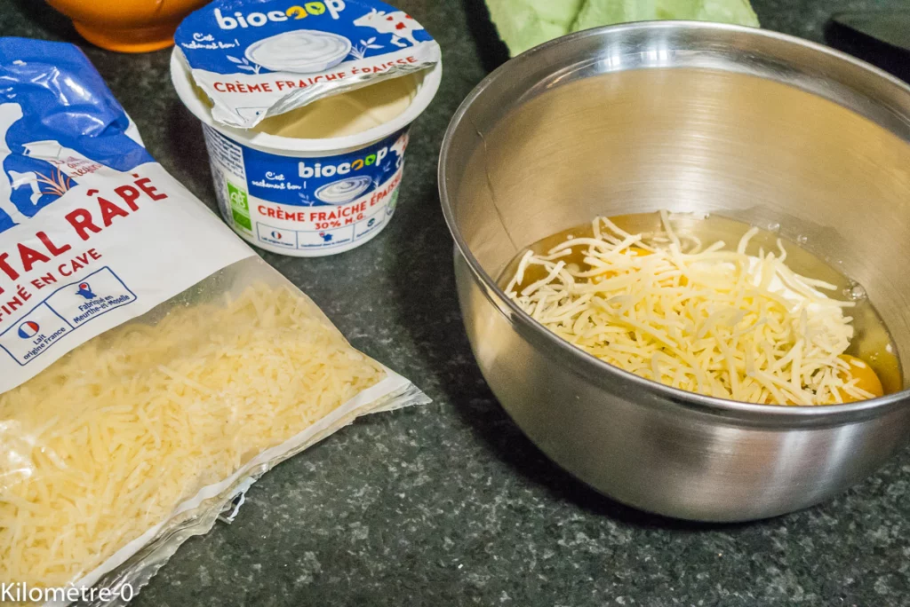 Fasseolos, omelette aux haricots - Étape 2