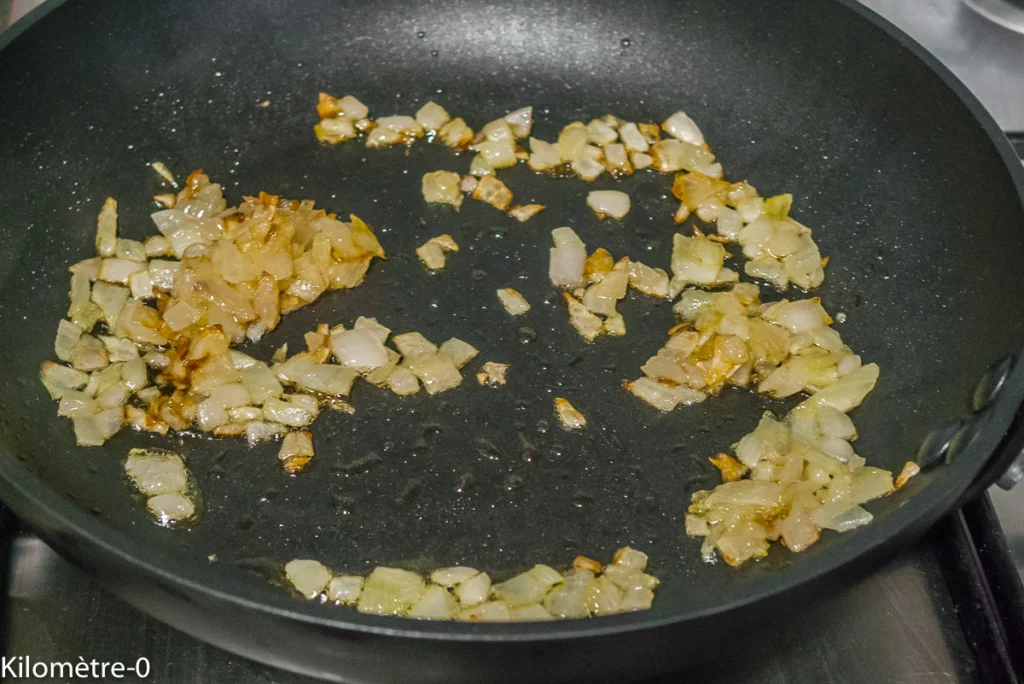 Fasseolos, omelette aux haricots - Étape 4