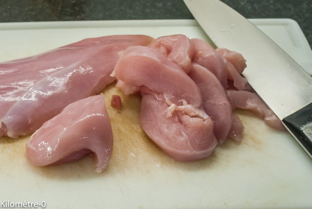 Gasteau au poulet et aux épinards - Étape 3