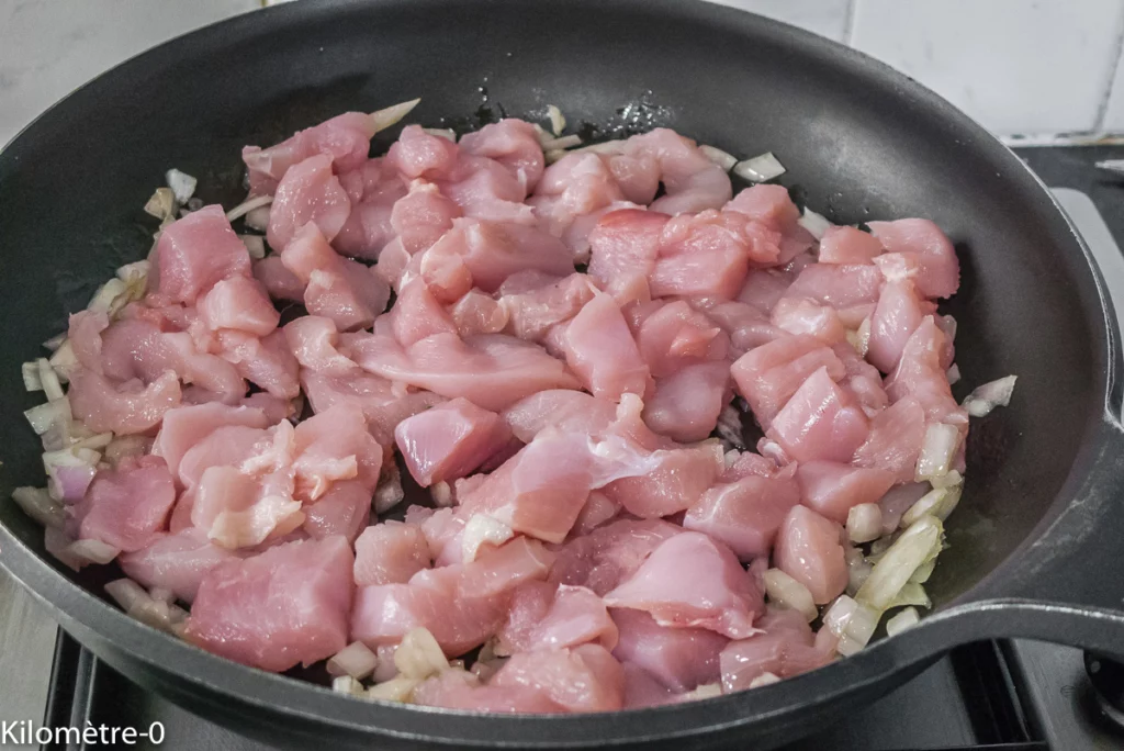 Gasteau au poulet et aux épinards - Étape 7