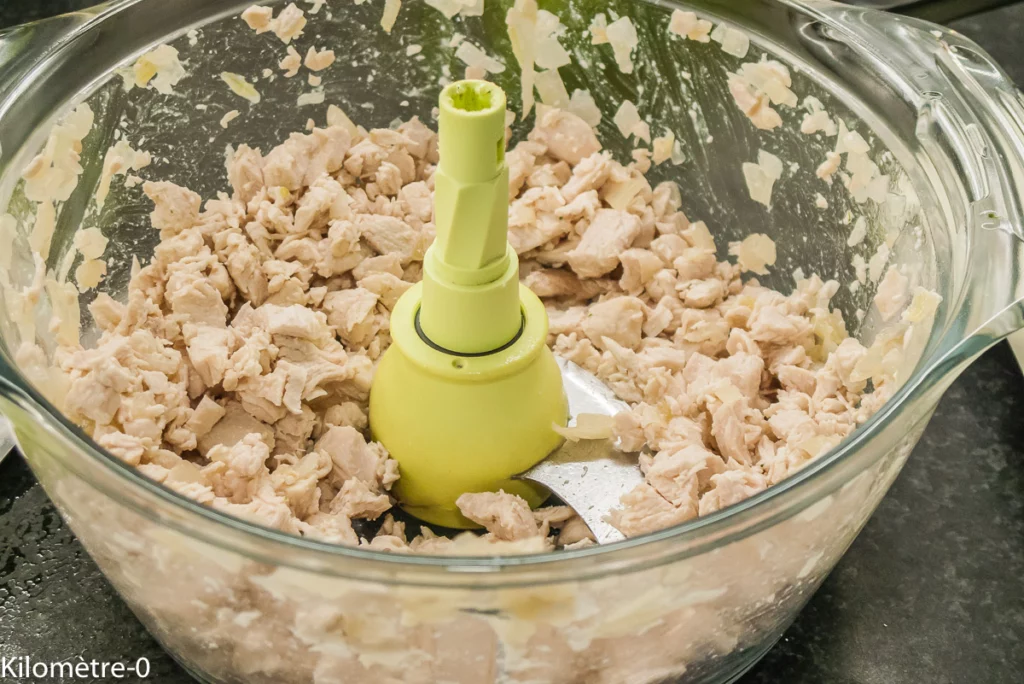 Gasteau au poulet et aux épinards - Étape 8