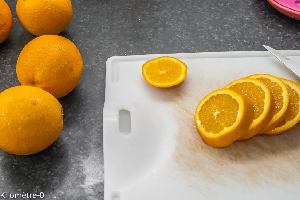 Gâteau orange caramel - Étape 2