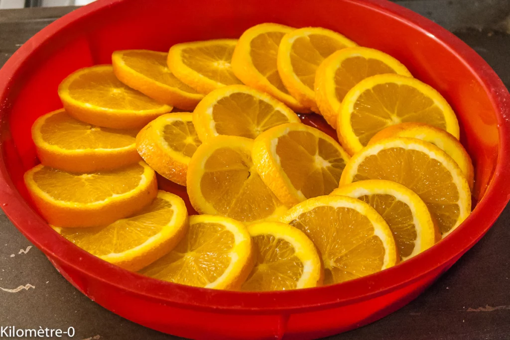 Gâteau orange caramel - Étape 3