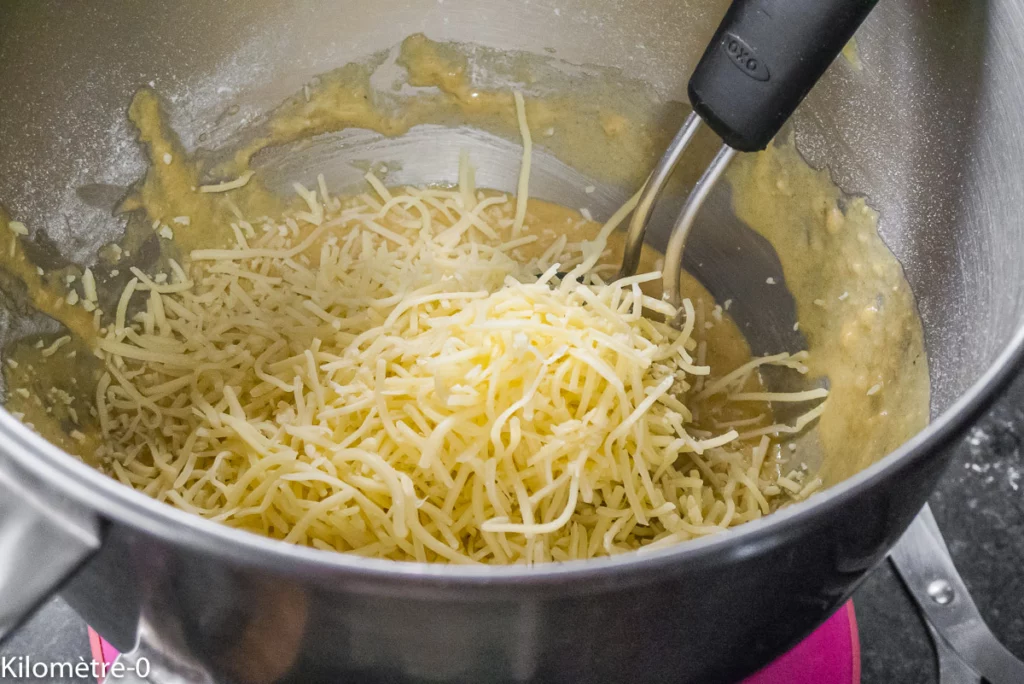 Cake salé aux maquereaux et aux épinards - Étape 7