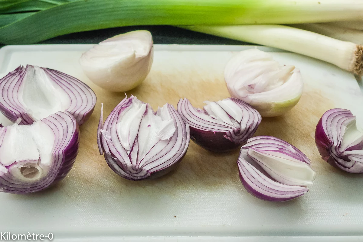 Photo de recette de Kilomètre-0, blog de cuisine réalisée à partir de produits de saison et issus de circuits courts