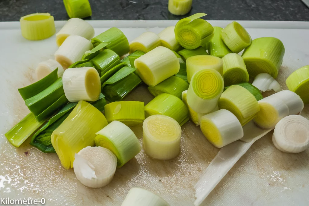 Porée blanche - Étape 1