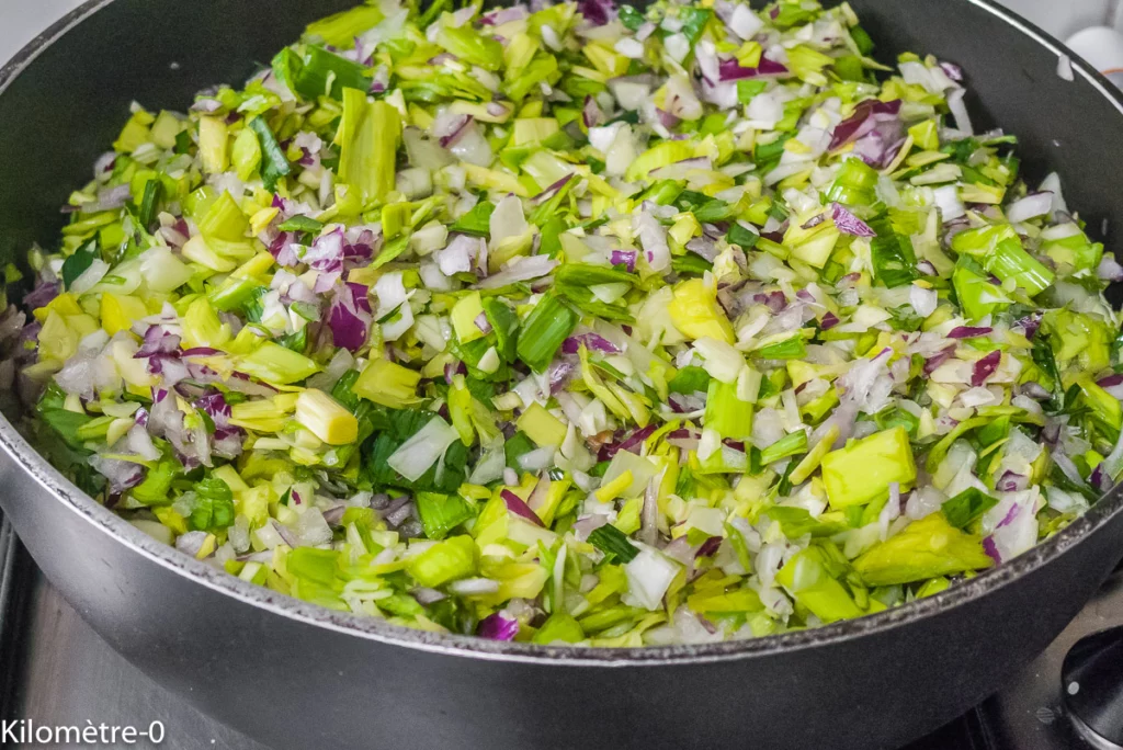 Porée blanche - Étape 6