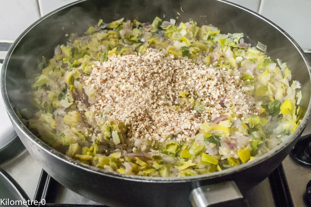 Porée blanche - Étape 9