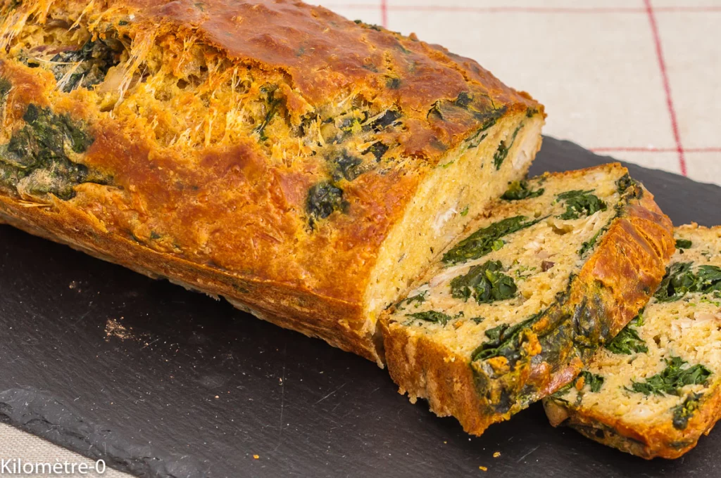 Cake salé aux maquereaux et aux épinards - Étape 11