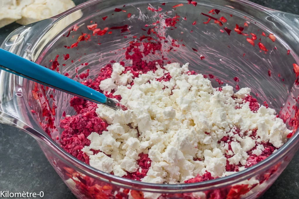 Nids de céleri et betterave pour oeufs - Étape 3