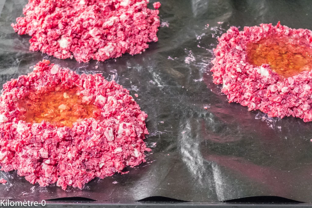 Nids de céleri et betterave pour oeufs - Étape 5