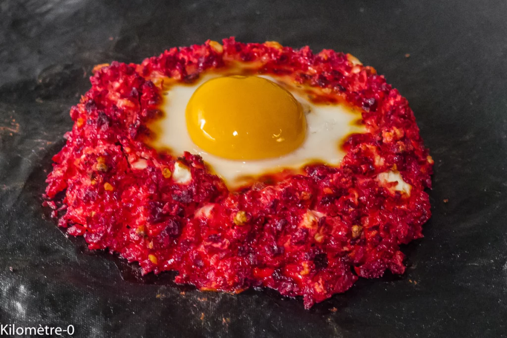 Nids de céleri et betterave pour oeufs - Étape 7