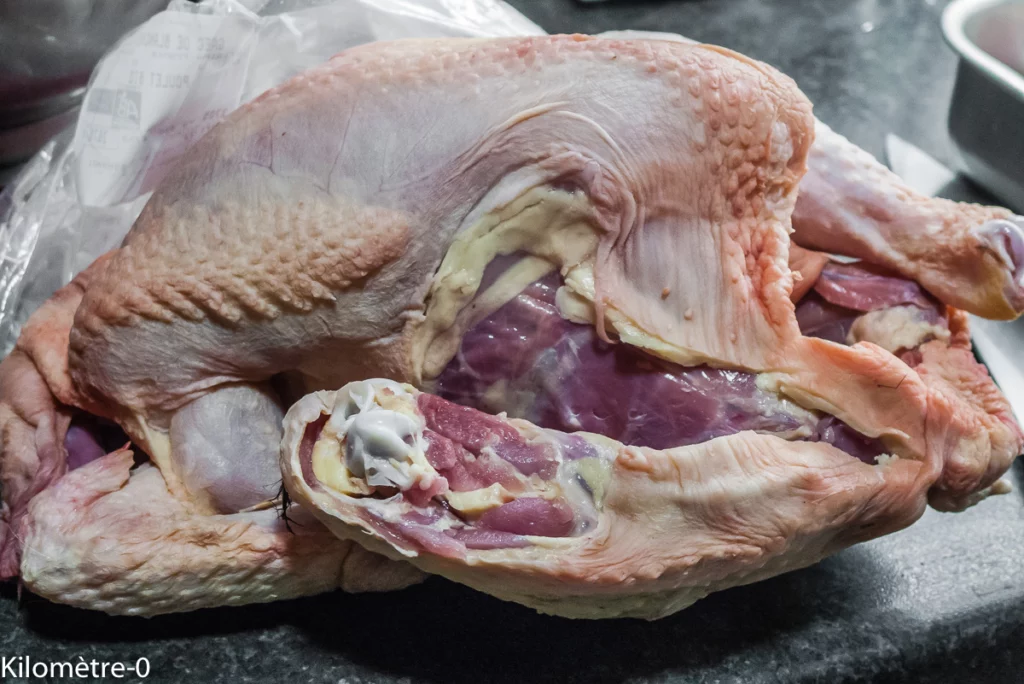 Poulet rôti cannelle orange - Étape 1