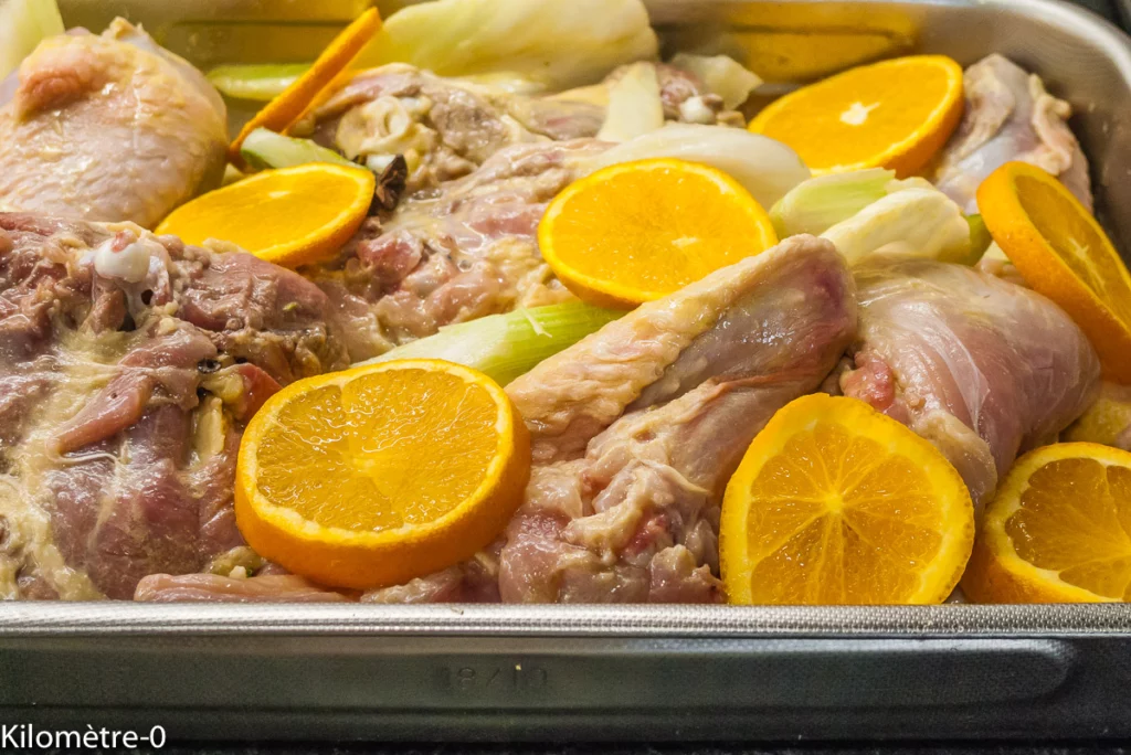 Poulet rôti à l&rsquo;orange et au fenouil - Étape 10