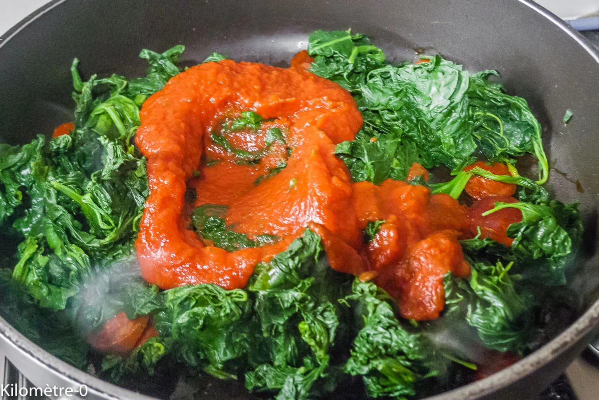 Photo de recette de Kilomètre-0, blog de cuisine réalisée à partir de produits de saison et issus de circuits courts