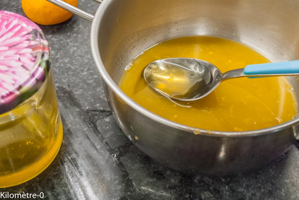 Panna cotta aux mandarines - Étape 7