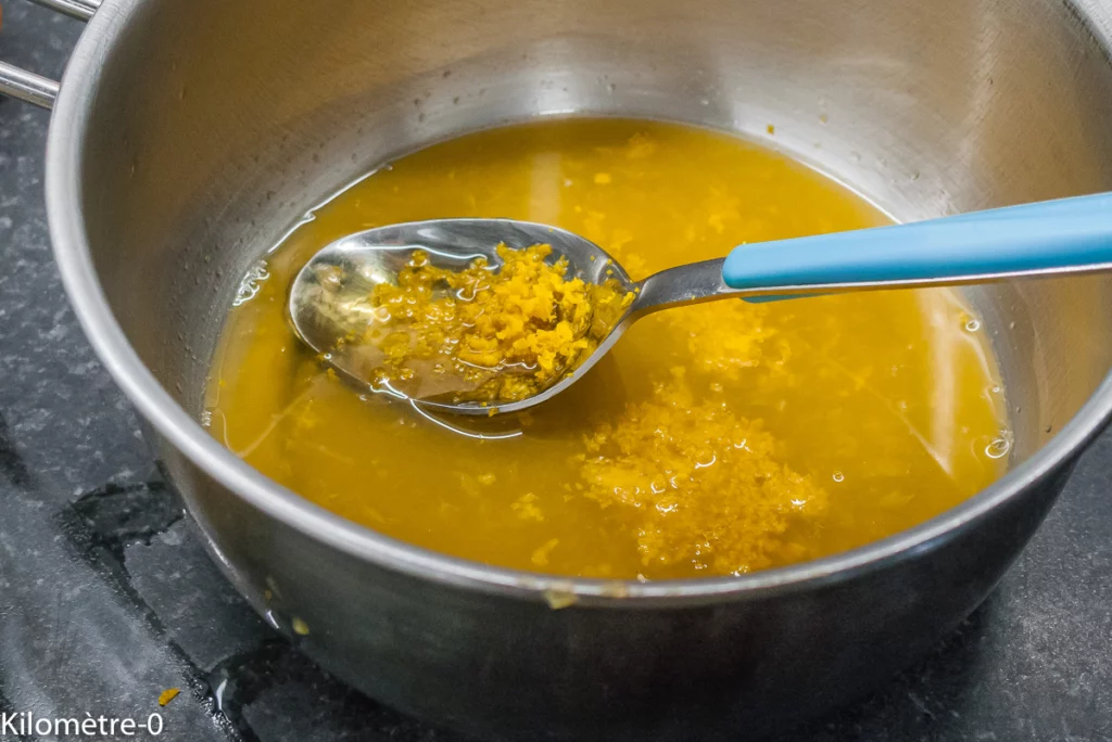 Panna cotta aux mandarines - Étape 8