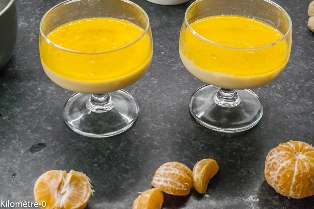Panna cotta aux mandarines - Étape 9