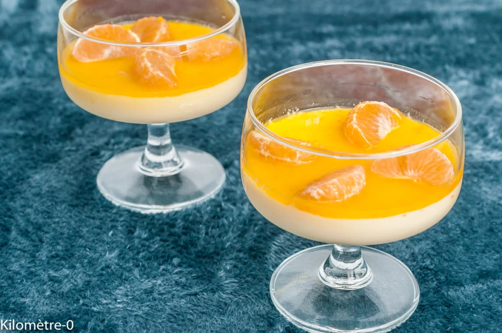 Panna cotta aux mandarines - Étape 10
