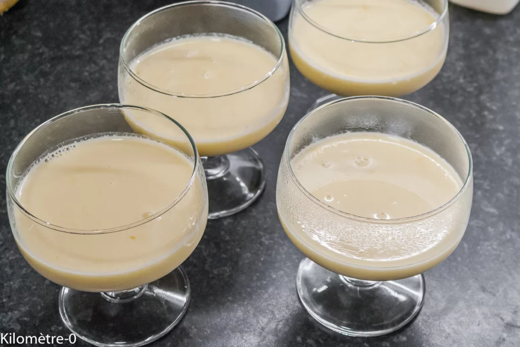 Panna cotta aux mandarines - Étape 4