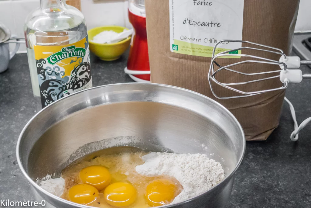 Gratin de crêpes aux noix serbe - Étape 1