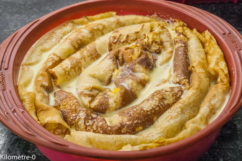 Gratin de crêpes aux noix serbe - Étape 15