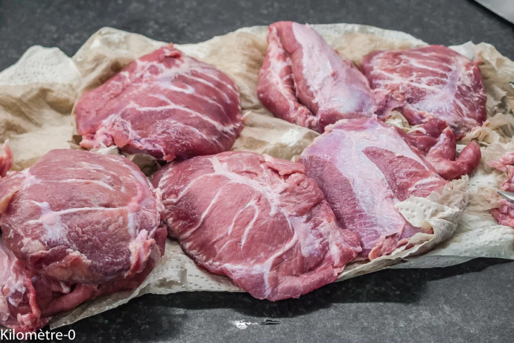 Joues de porc au chou et à la bière - Étape 2