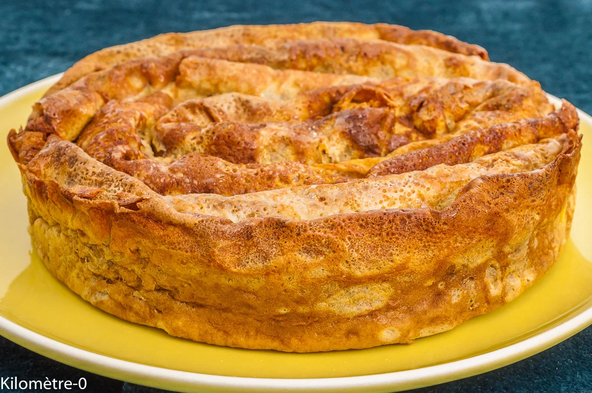 Photo de recette serbe, gratin, crêpes, noix, crème, cuisine serbe, Serbie, gâteau, bio, facile, gâteau de crêpes, cuisine du monde, cuisine européenne, Kilomètre-0, blog de cuisine réalisée à partir de produits de saison et issus de circuits courts