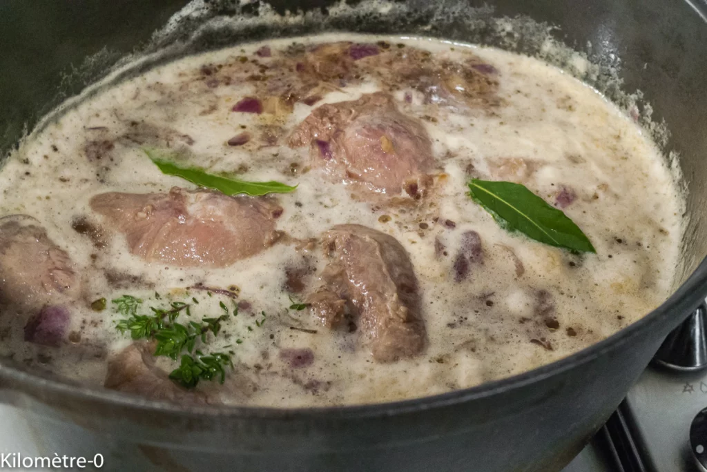 Joues de porc au chou et à la bière - Étape 5