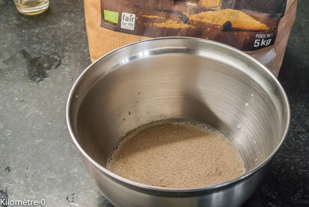 Barm brack, brioche irlandaise - Étape 1