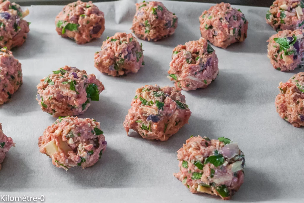 Boulettes de boeuf aux olives et citron confit - Étape 7