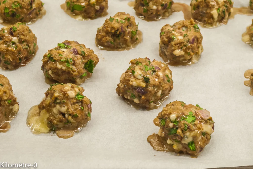 Boulettes de boeuf aux olives et citron confit - Étape 9