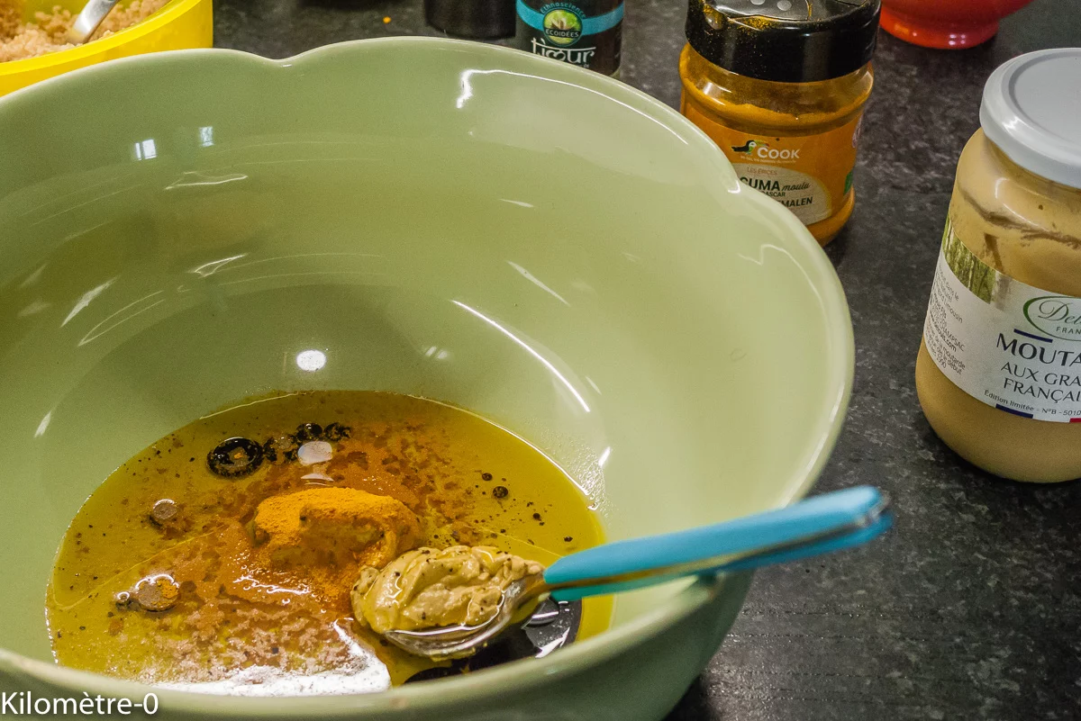 Photo de recette de Kilomètre-0, blog de cuisine réalisée à partir de produits de saison et issus de circuits courts