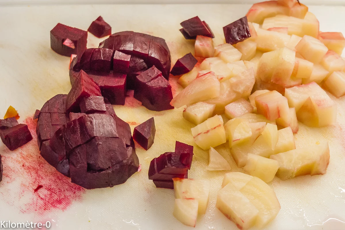 Photo de recette de Kilomètre-0, blog de cuisine réalisée à partir de produits de saison et issus de circuits courts