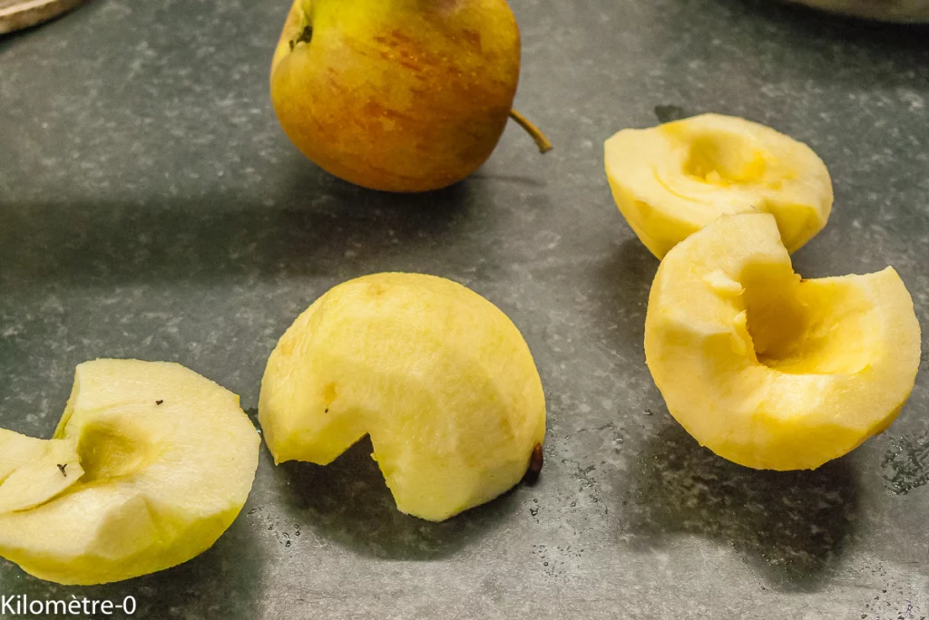 Gâteau au sarrasin et aux mûres - Étape 1