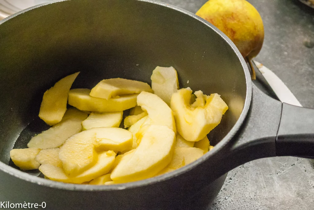 Gâteau au sarrasin et aux mûres - Étape 2