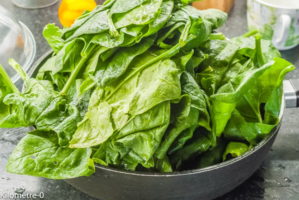 Lasagnes au saumon et aux épinards - Étape 2