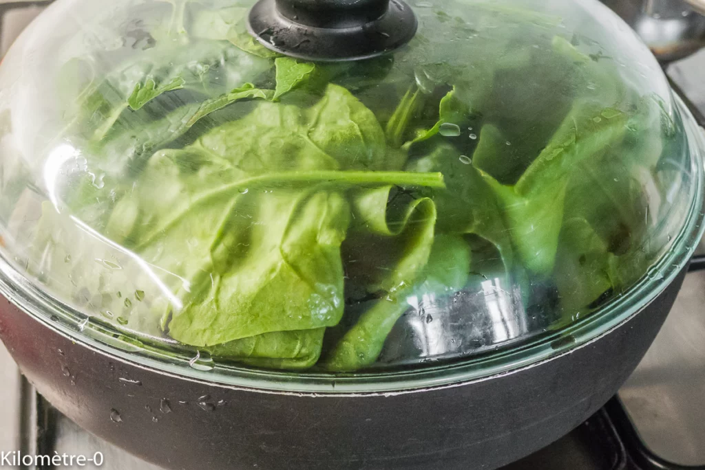 Lasagnes au saumon et aux épinards - Étape 3