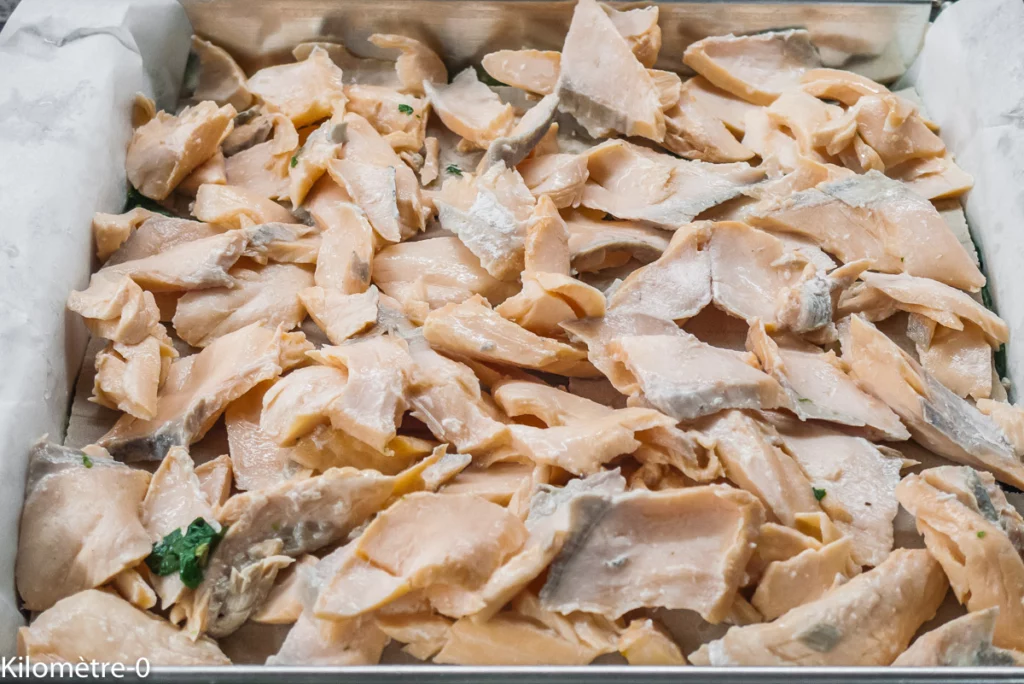 Lasagnes au saumon et aux épinards - Étape 14