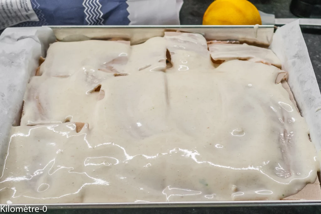 Lasagnes au saumon et aux épinards - Étape 15