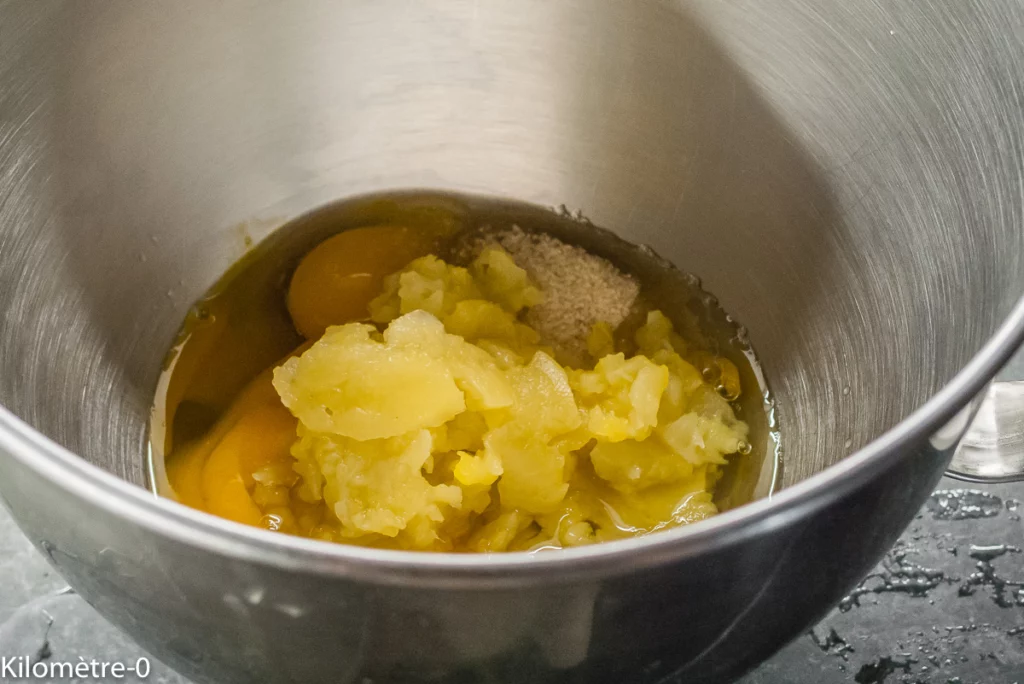 Gâteau au sarrasin et aux mûres - Étape 4