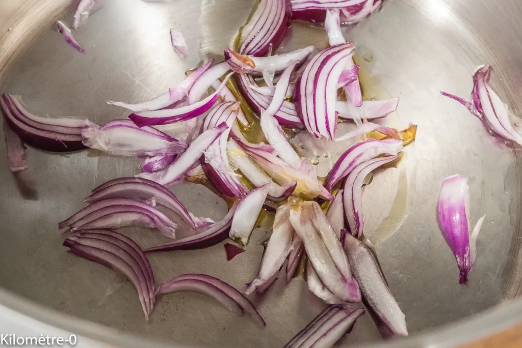 Pâtes aux lentilles et noix de cajou - Étape 2