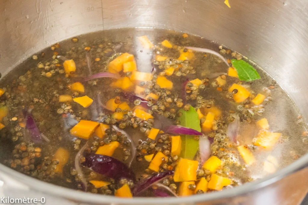 Pâtes aux lentilles et noix de cajou - Étape 6