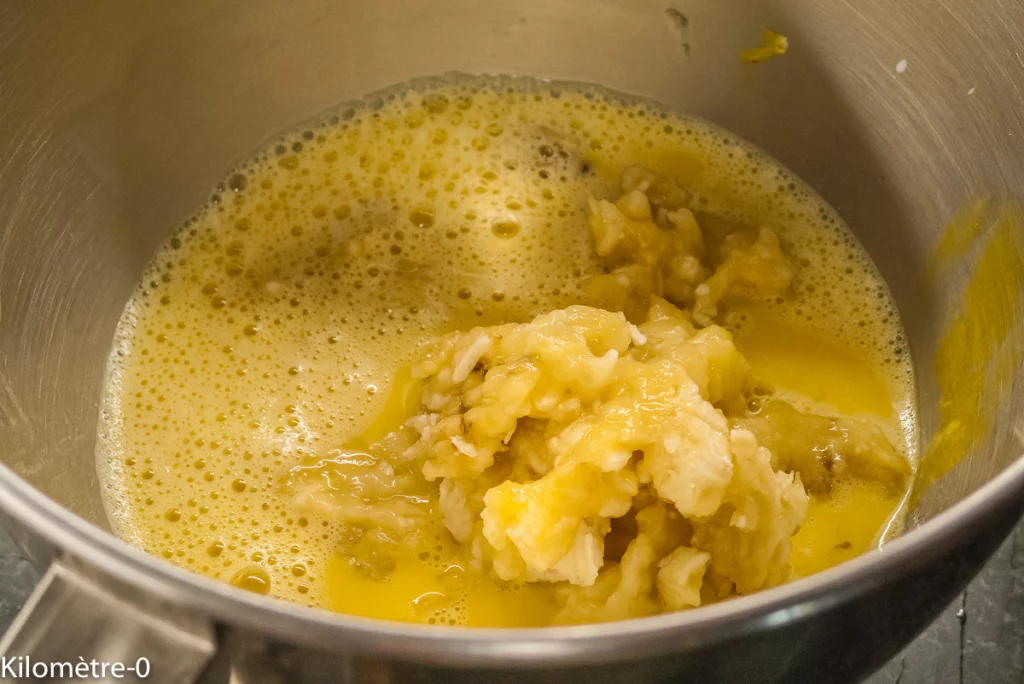 Gâteau du matin bananes mûres (banana bread) - Étape 4