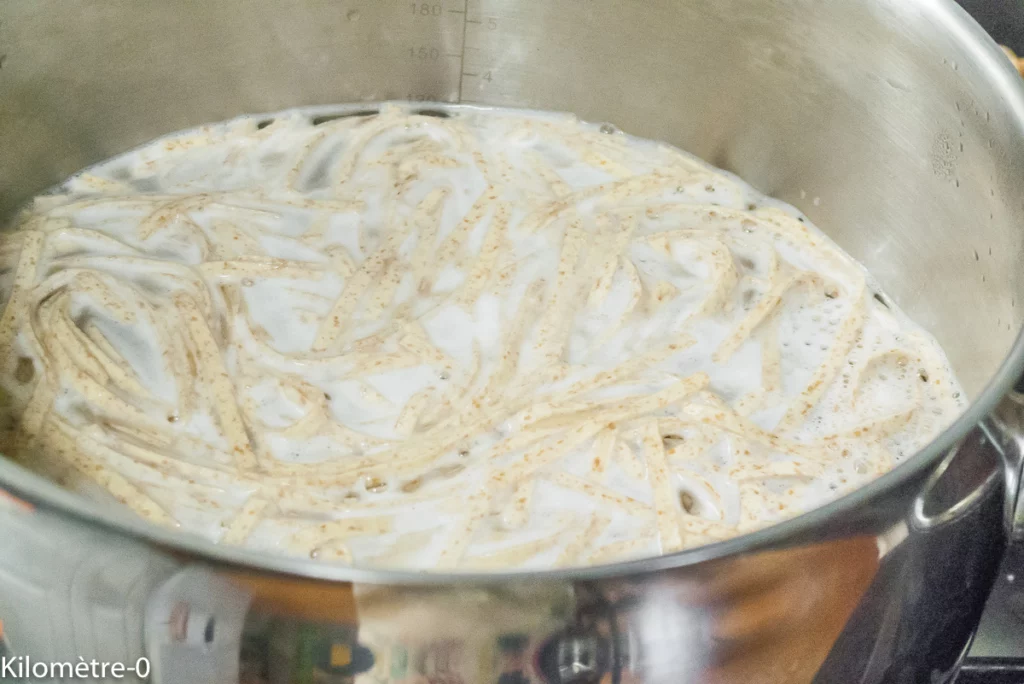 Pâtes aux lentilles et noix de cajou - Étape 11