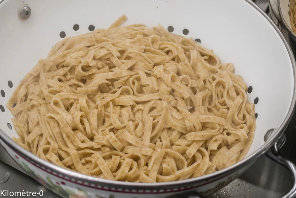 Pâtes aux lentilles et noix de cajou - Étape 12