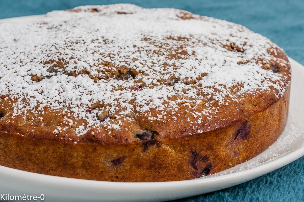 Gâteau au sarrasin et aux mûres - Étape 9